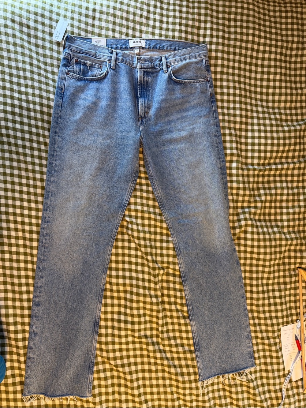 Agolde Cherie Straight Leg Jeans